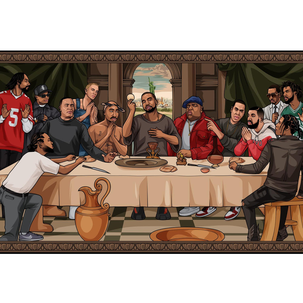 The Last Supper of Hip Hop Colour Maxi Poster
