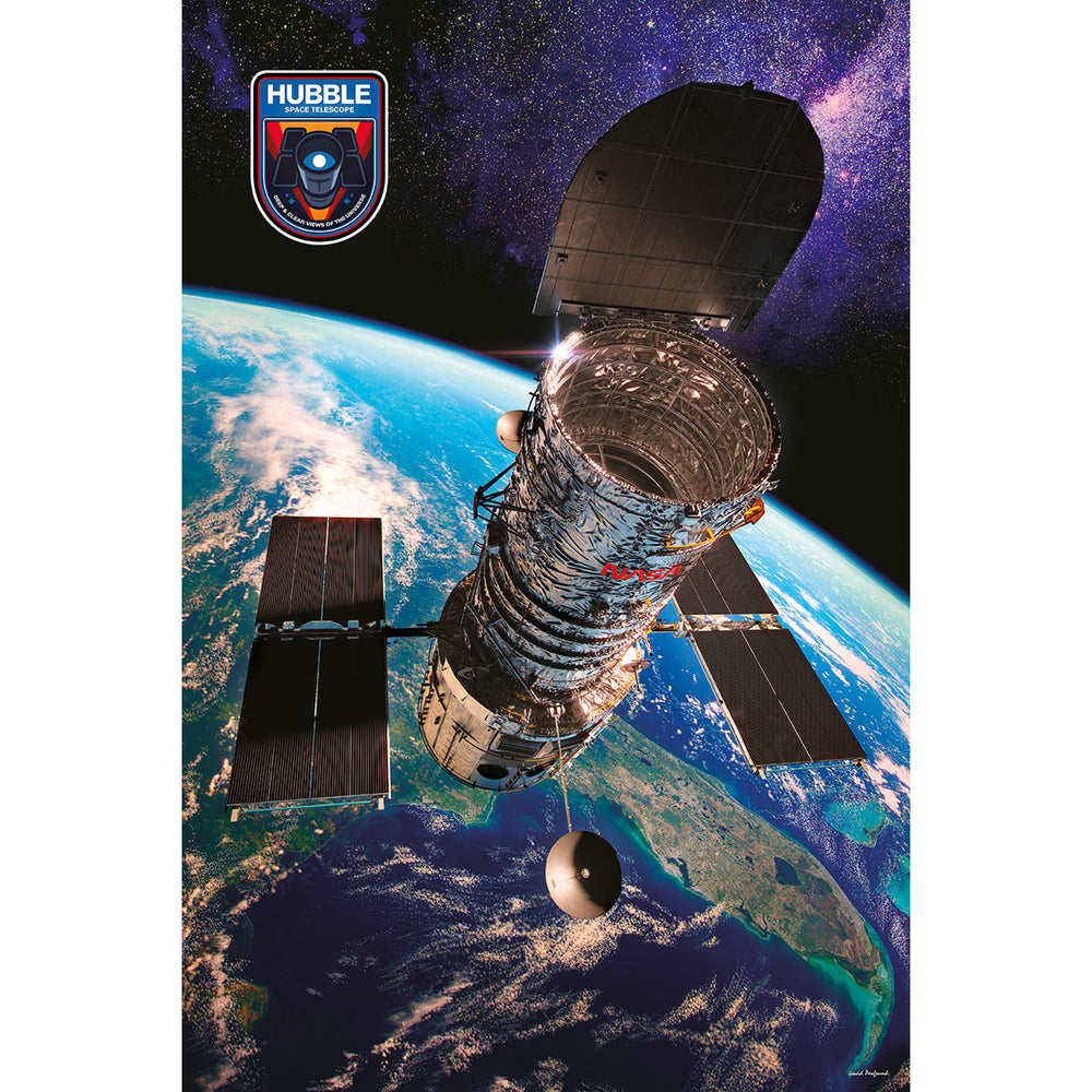 Hubble Space Telescope By David Penfound Maxi Poster