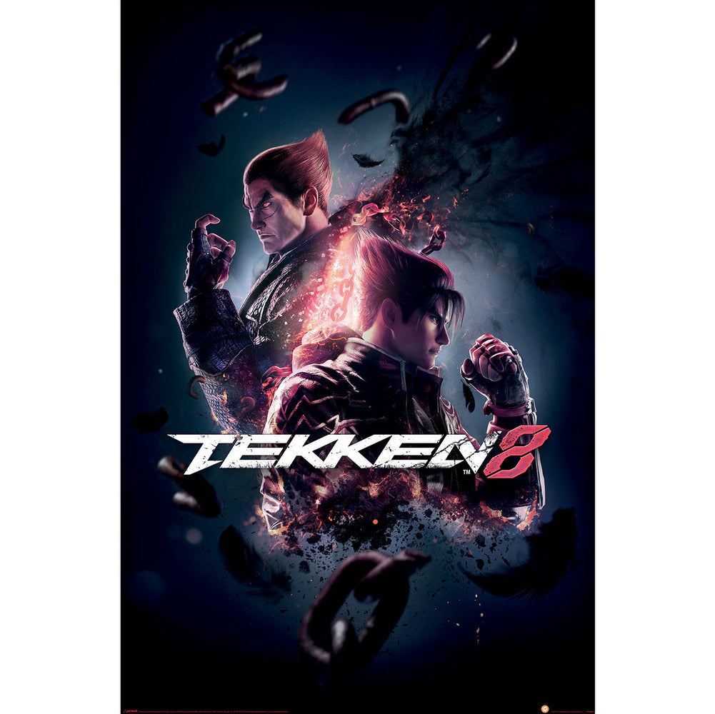 Tekken 8 Key Cover Art Large Gaming Maxi Poster