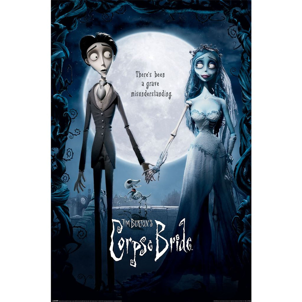 Corpse Bride Emily And Victor Maxi Poster