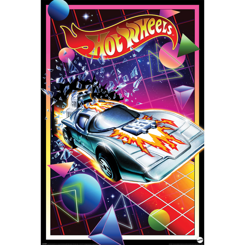 Hot Wheels Retro Blast Maxi Poster