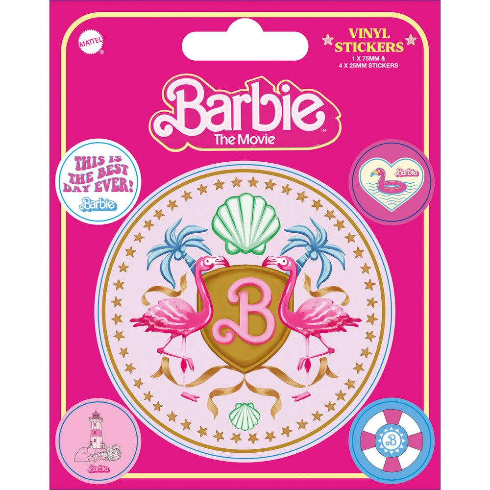 Barbie The Movie Best Day Ever Vinyl Sticker Pack