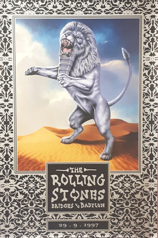 Rolling Stones Bridges To Babylon Album 102x152cm Giant UK Promo Poster