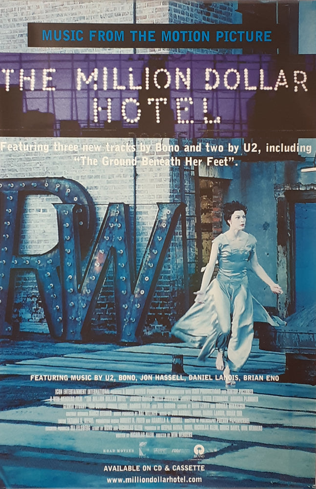 The Million Dollar Hotel Movie Soundtrack 99x152cm Giant UK Promotional Poster