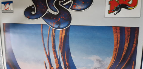 Yes Union Tour Yesshows June '91 France 100 x 150cm Giant Tour Poster