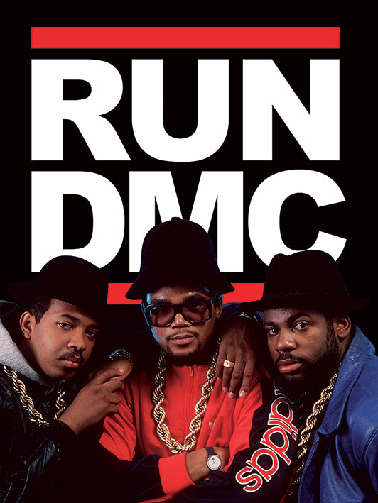Run DMC Group 30x40cm Music Print