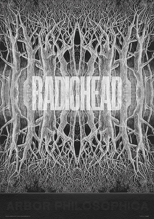 Radiohead King Of Limbs 30x40cm Music Print