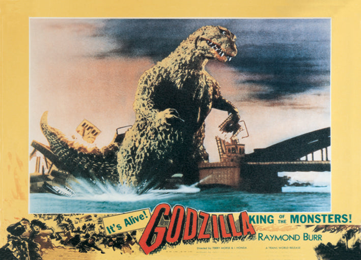 Godzilla King Of The Monsters Film Score Maxi Poster Blockmount