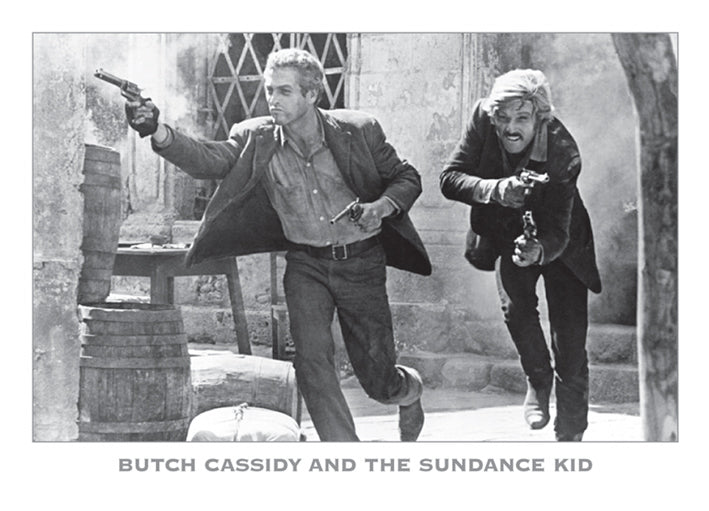 Butch Cassidy And The Sundance Kid Maxi Poster Blockmount