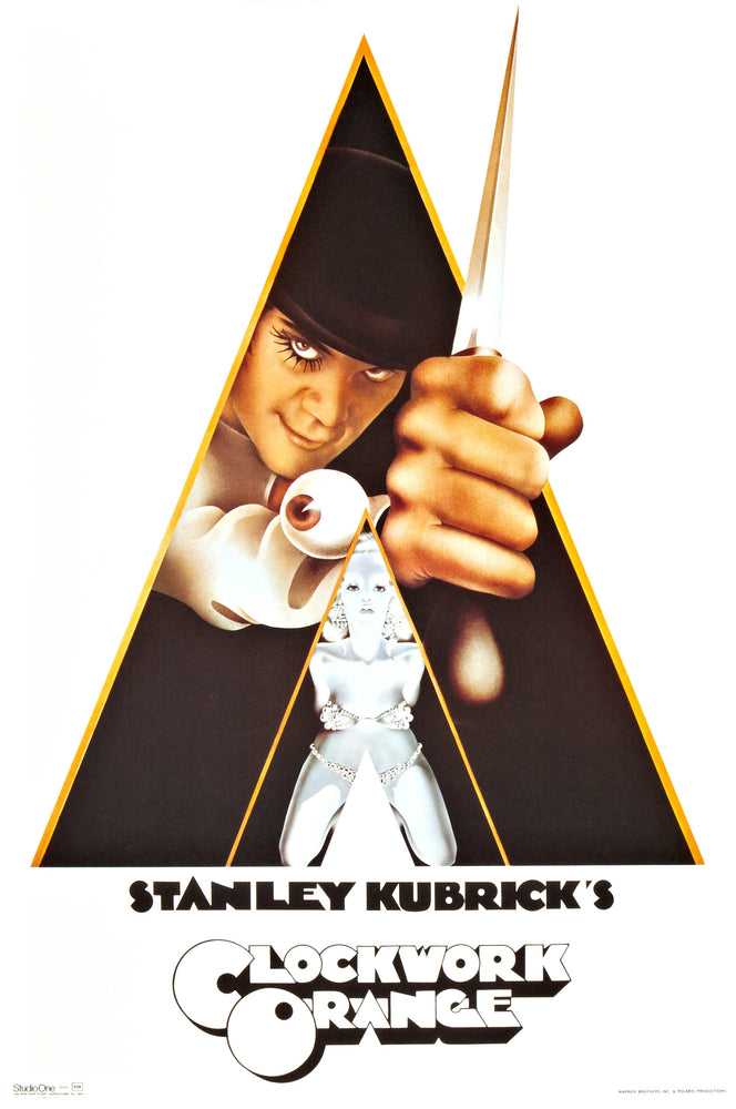 A Clockwork Orange Movie One Sheet Vintage Maxi Poster