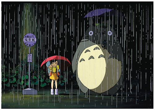 My Neighbour Totoro Rain 30x40cm Anime Print