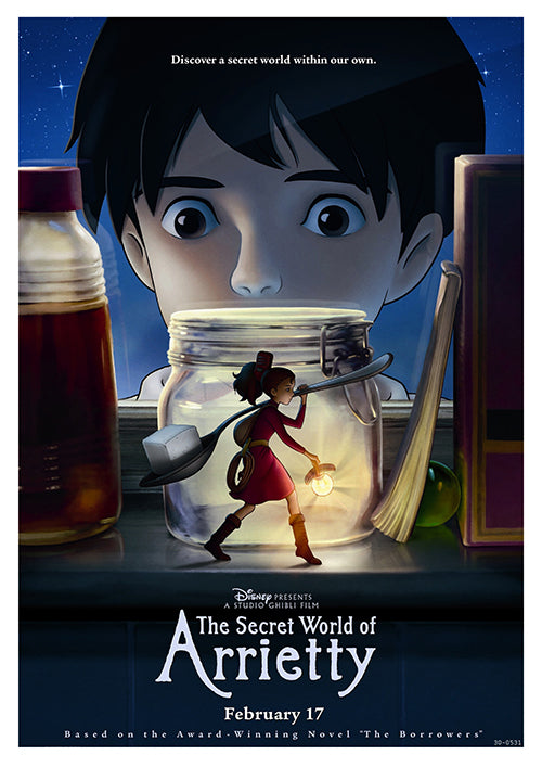The Secret World Of Arrietty 30x40cm Anime Print