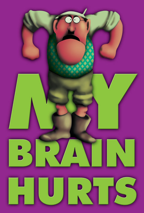 Monty Python Mr Gumby Purple Maxi Poster