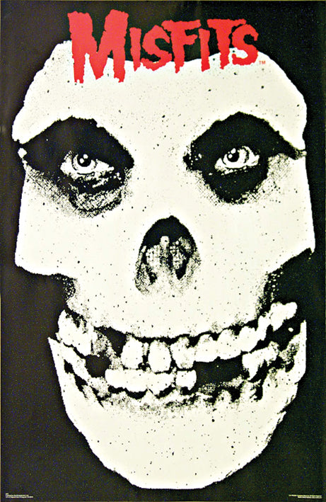 Misfits Skull Maxi Poster