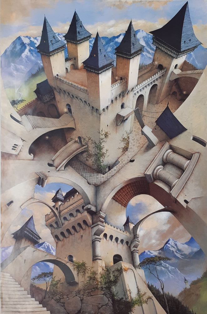 Castle Of Illusion Maxi Poster Blockmount