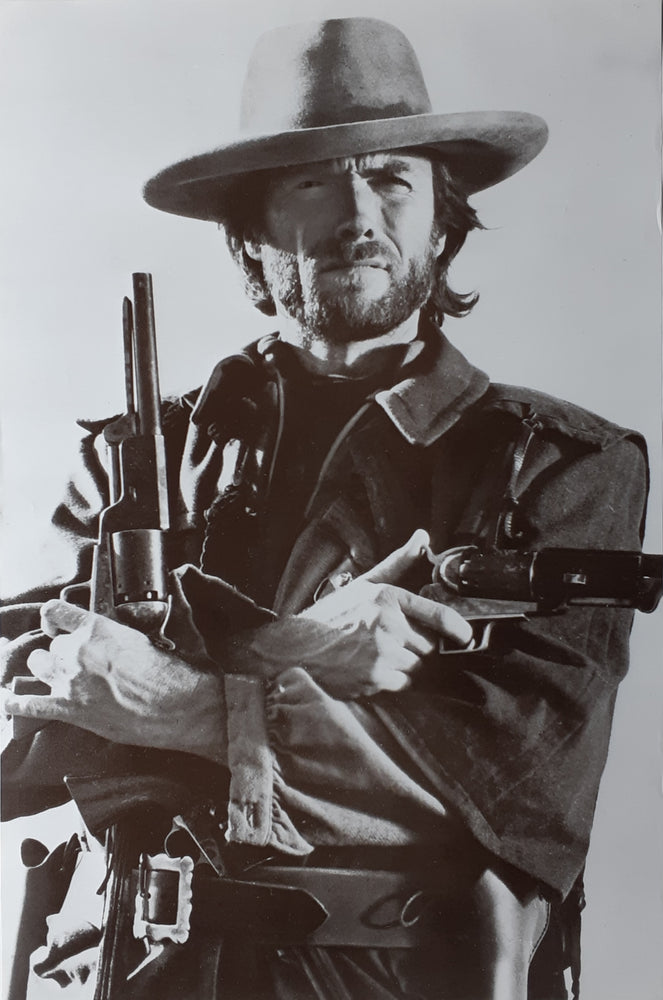 Clint Eastwood Pistols Not Pristine Maxi Poster