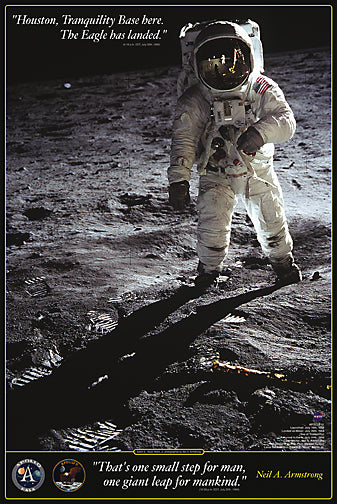 Apollo 11 Man Walking On The Moon Maxi Poster