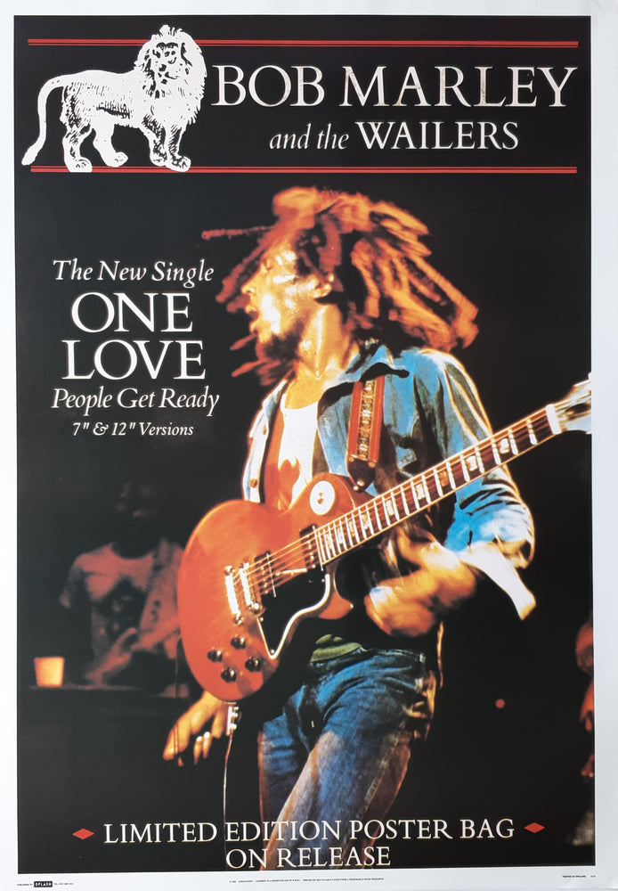 Bob Marley One Love Single Vintage Maxi Poster