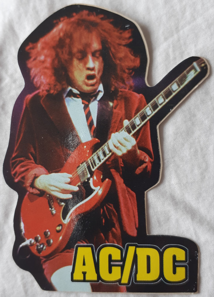 AC/DC Angus Young Guitar Large Die Cut Vinyl Sticker