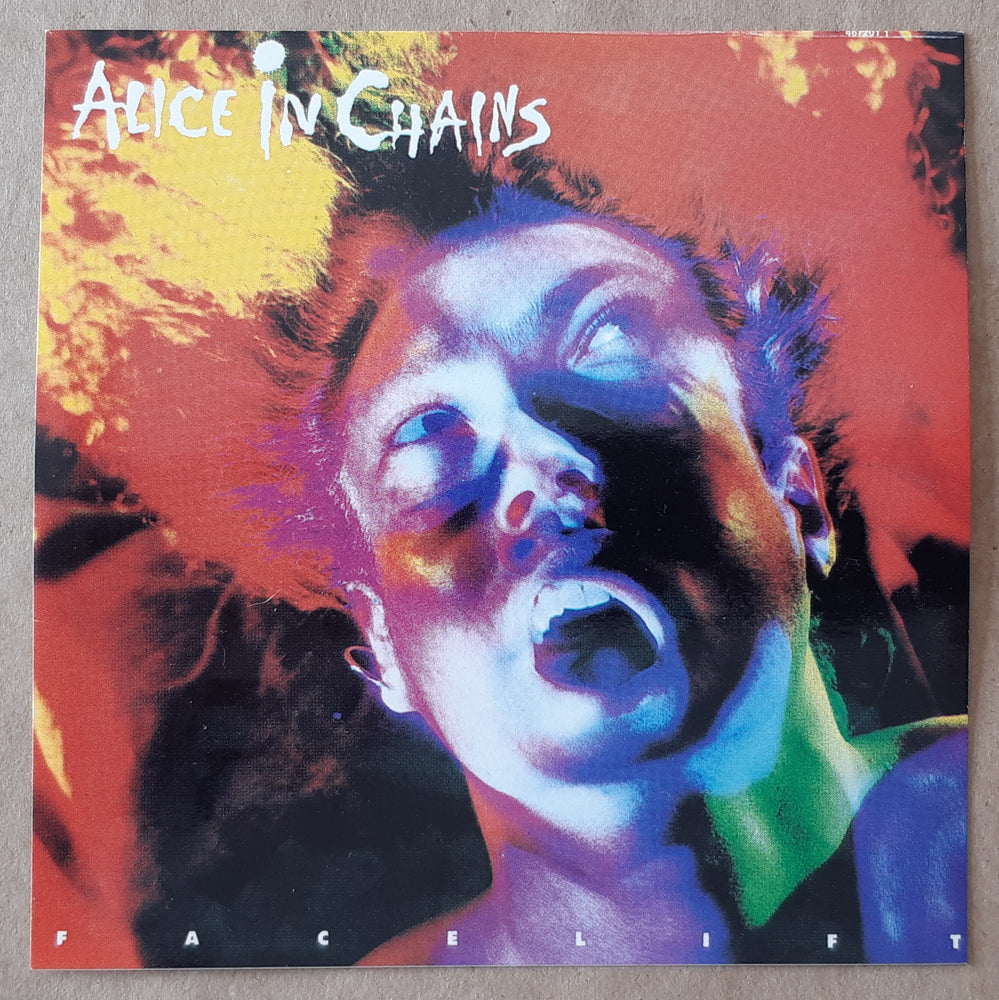 Alice In Chains Facelift 10cm Square Vinyl Sticker