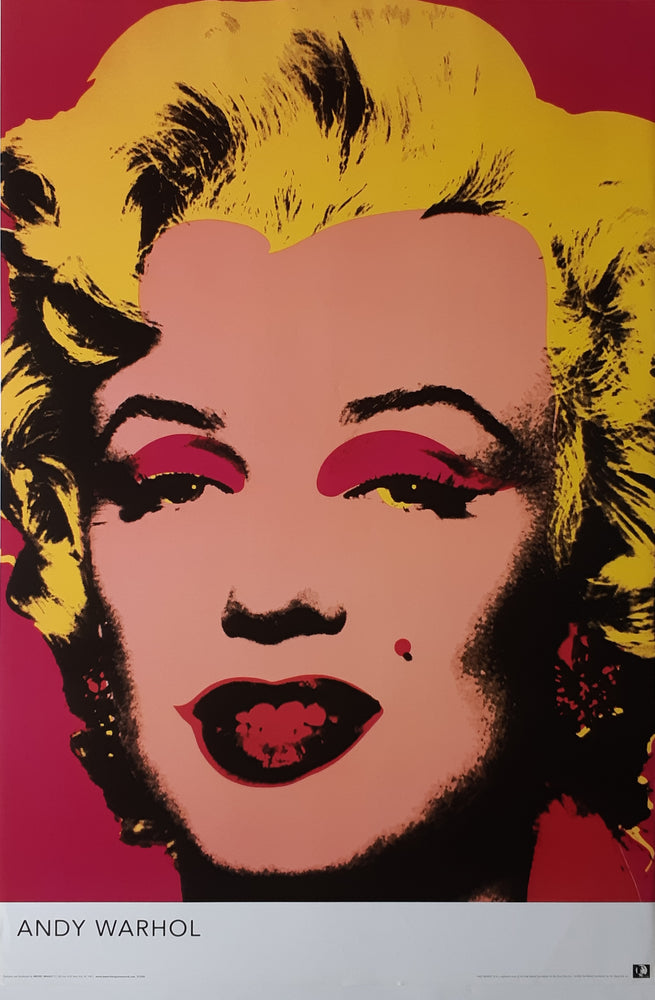 Andy Warhol Marilyn Monroe Pop Art Maxi Poster