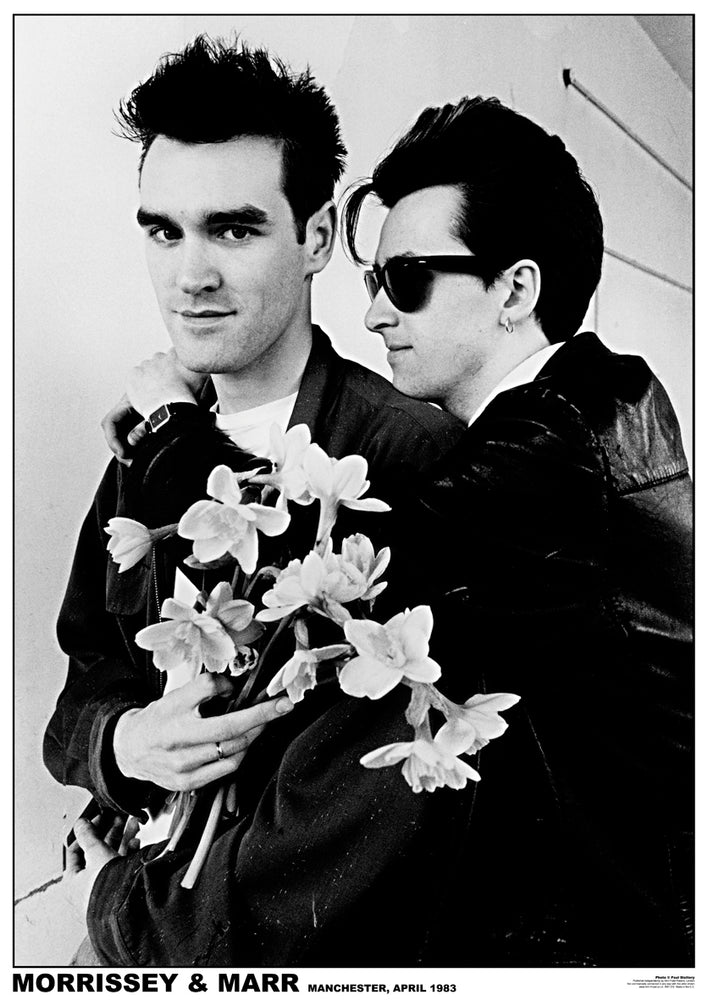 Morrissey And Johnny Marr Manchester April 1983 Maxi Poster