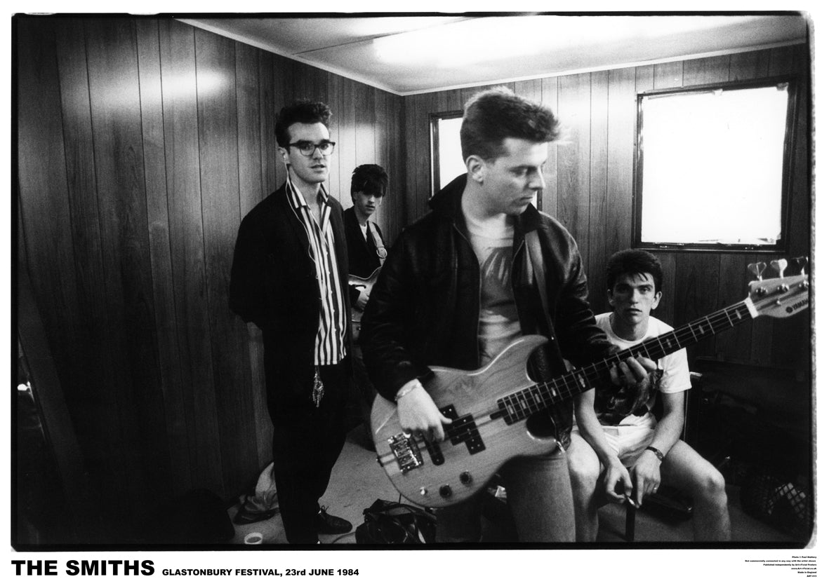 The Smiths Glastonbury June 1984 Maxi Poster