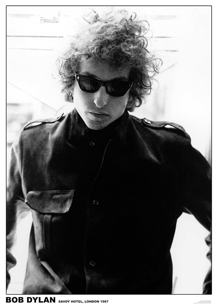 Bob Dylan Savoy Hotel London 1967 Maxi Poster