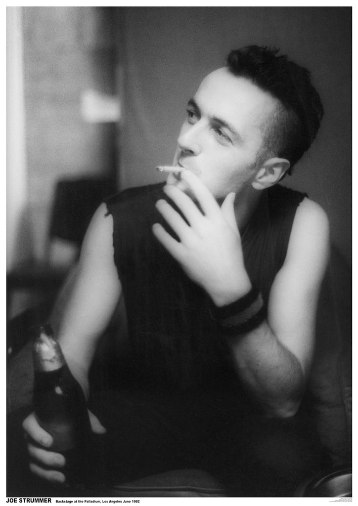 Joe Strummer Los Angeles 1982 Maxi Poster