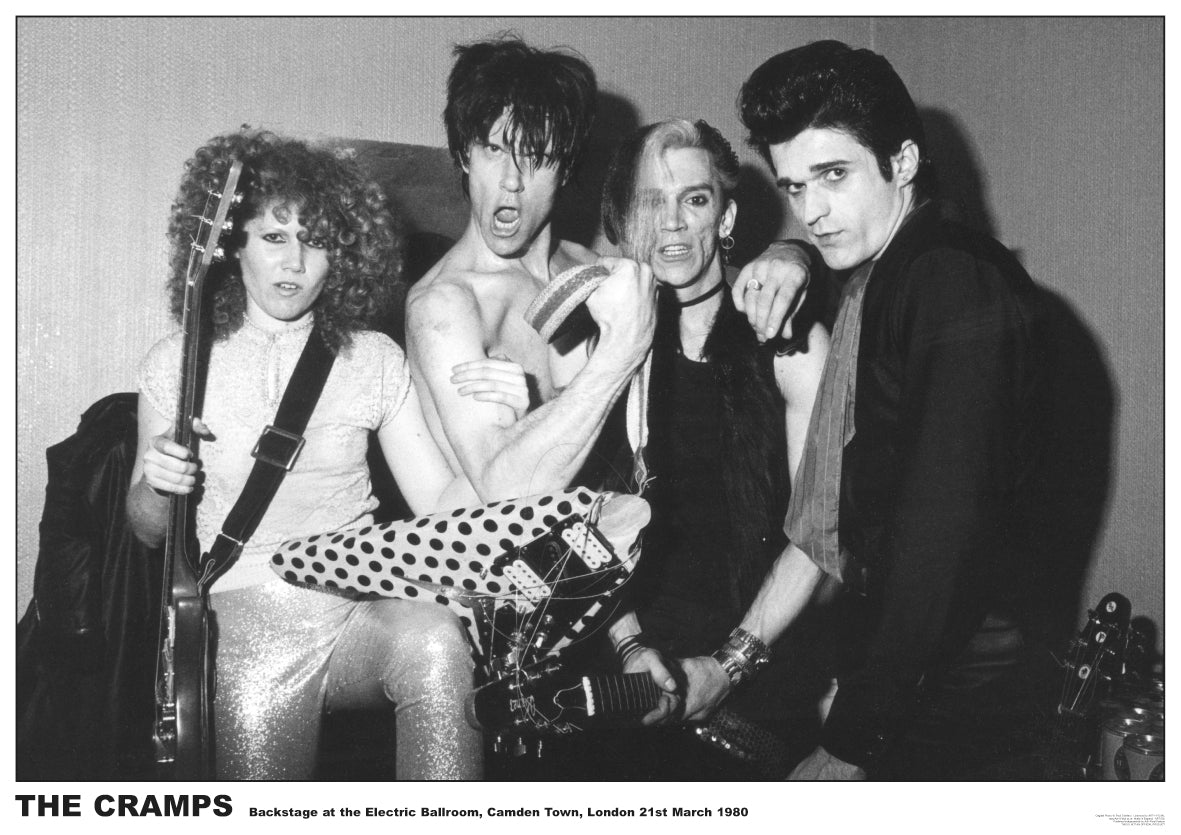 The Cramps Electric Ballroom Maxi Poster