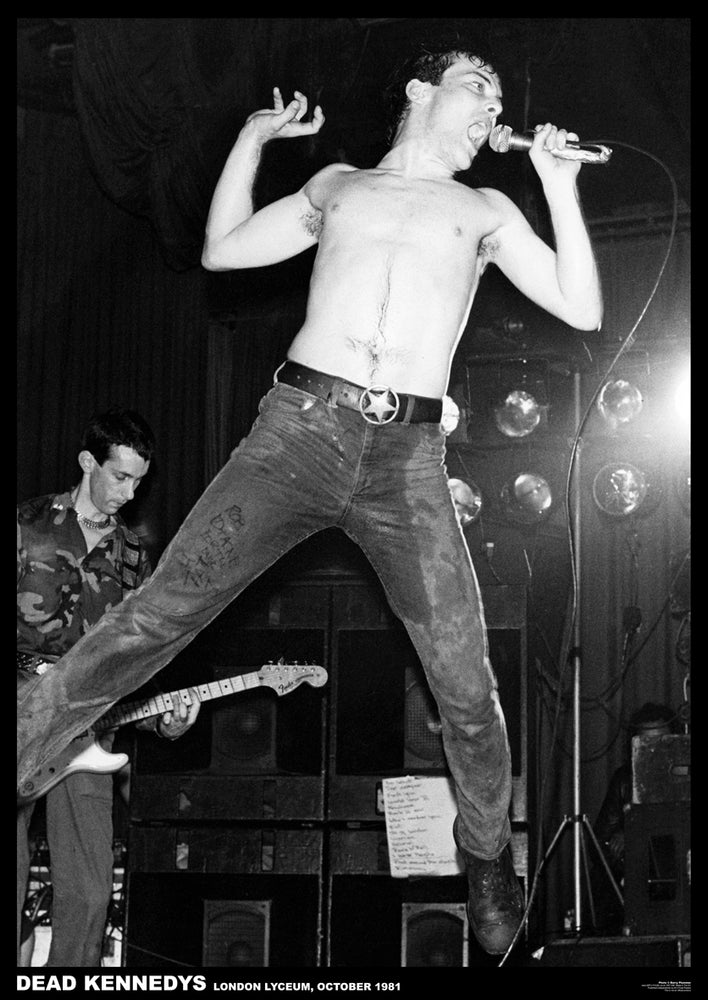 Dead Kennedys Live In London 1981 Poster