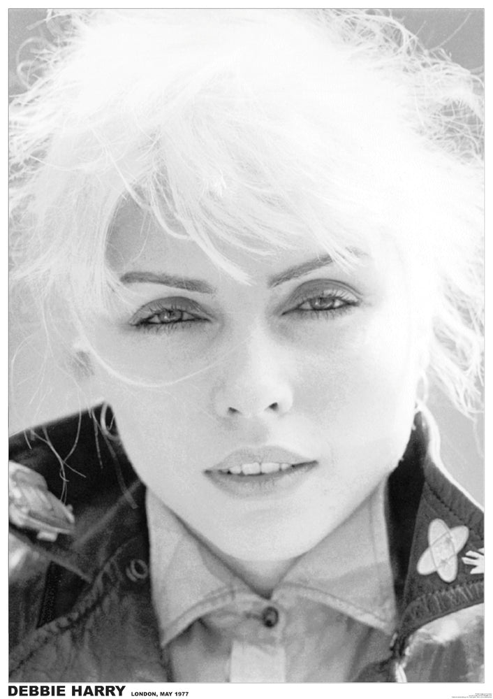 Blondie Debbie Harry Portrait London May 1977 Maxi Poster