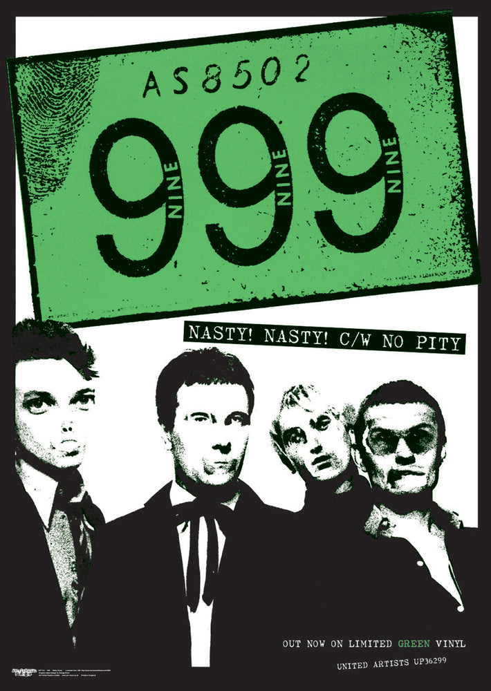 999 Nasty! Nasty! Single Maxi Poster