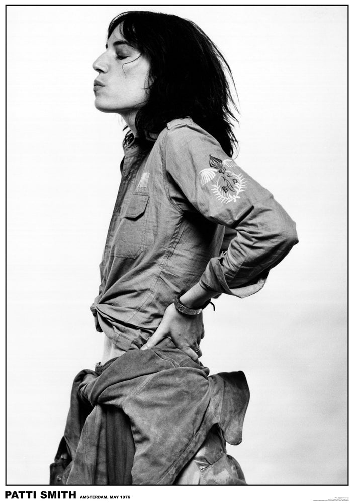 Patti Smith Amsterdam 1976 Maxi Poster