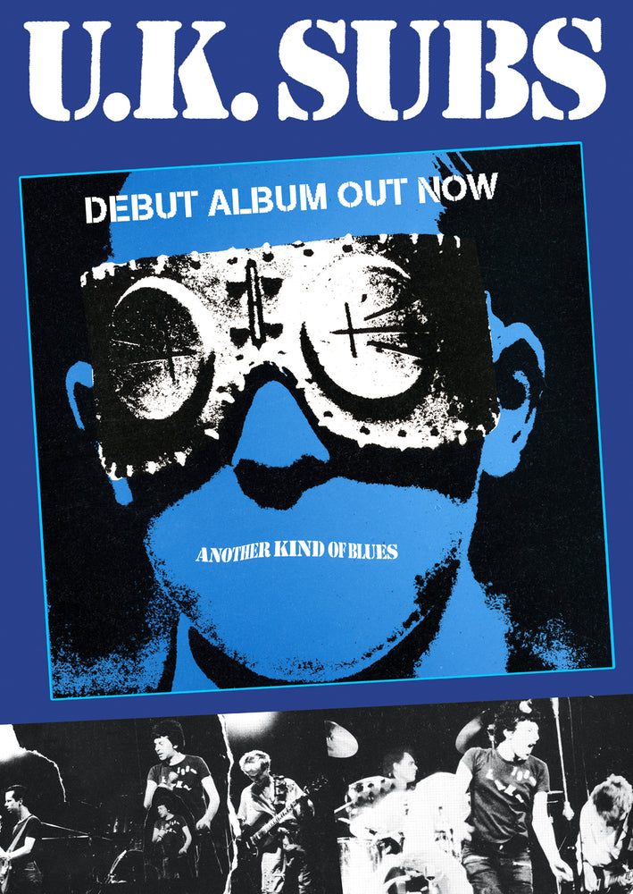 U.K. SUBS Another Kind Of Blues Maxi Poster