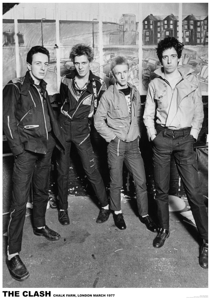 The Clash Chalk Farm London Maxi Poster