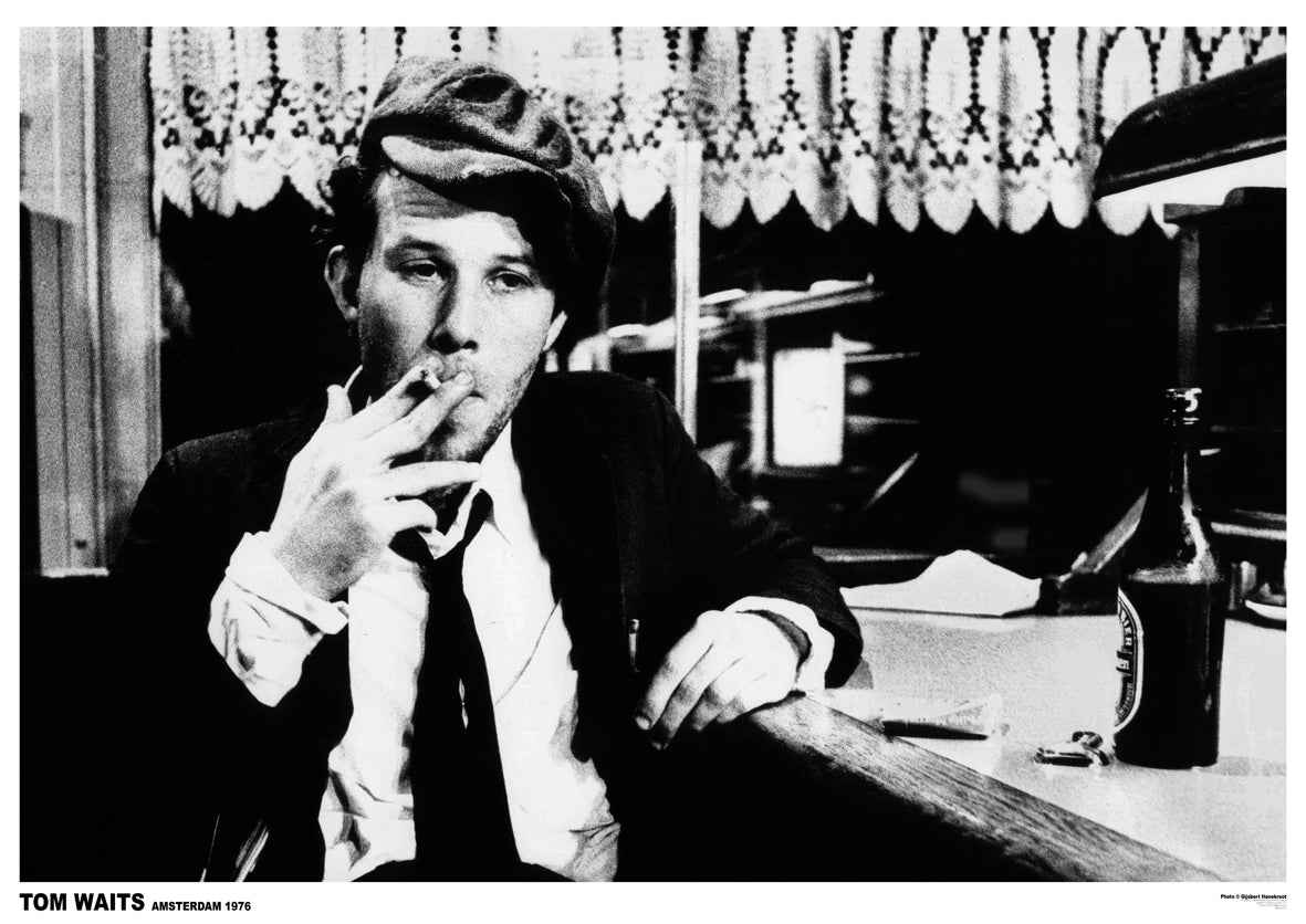Tom Waits Amsterdam 1976 Maxi Poster