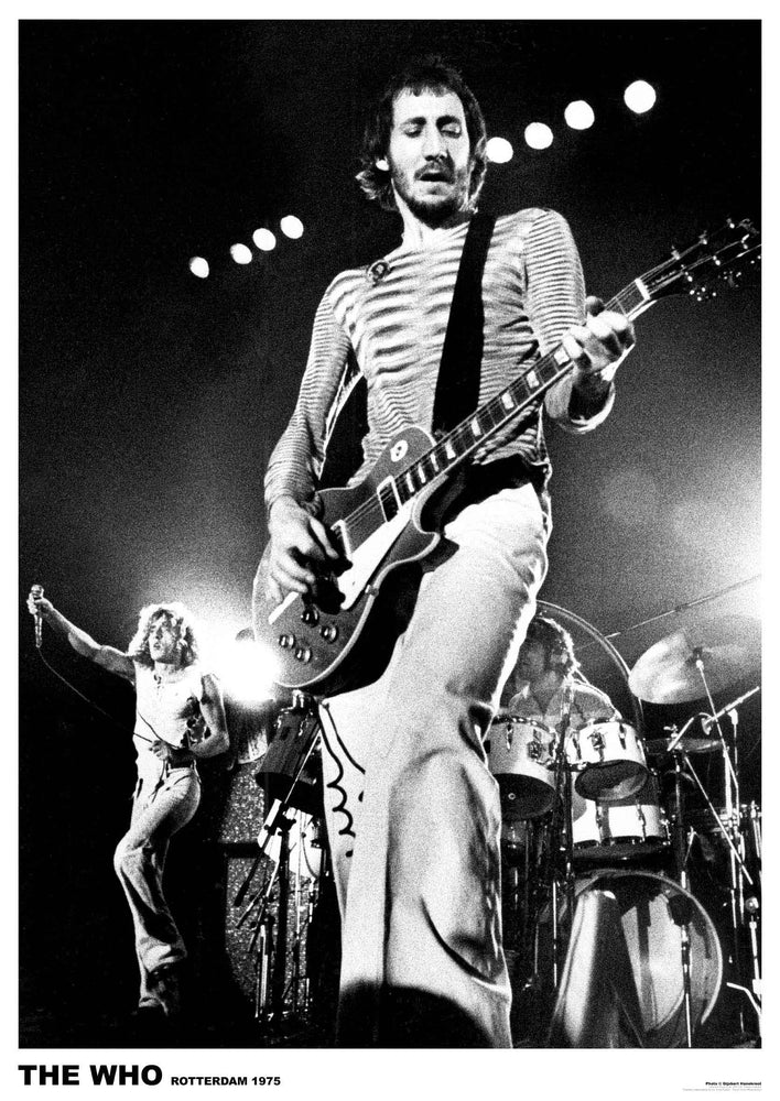 The Who Rotterdam 1975 Maxi Poster