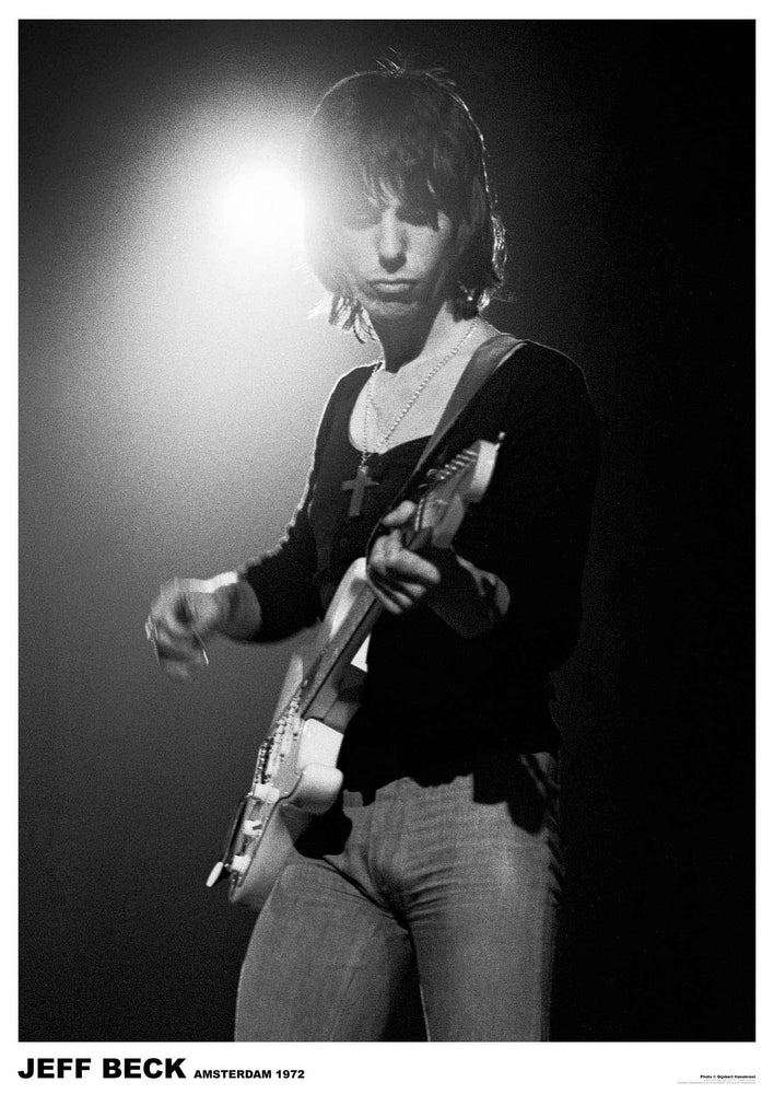 Jeff Beck Live in Amsterdam 1972 Maxi Poster