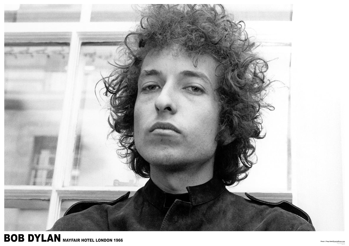 Bob Dylan Mayfair Hotel London 1966 Maxi Poster