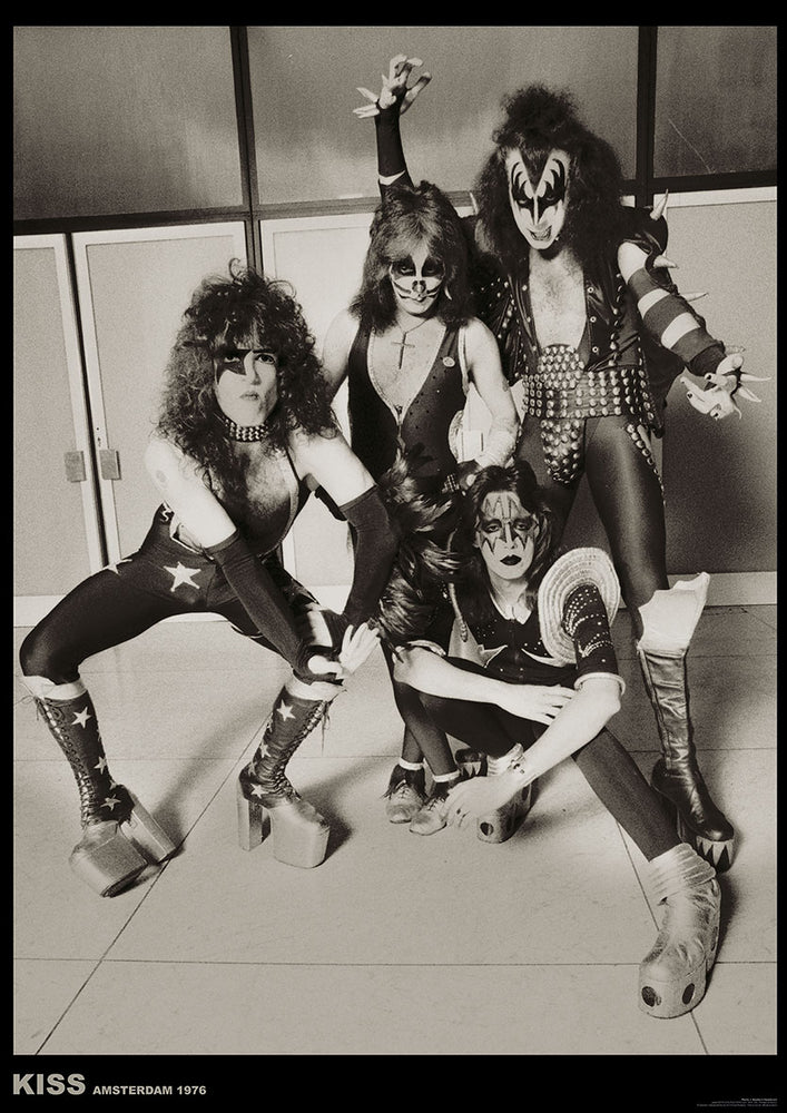 Kiss In Amsterdam 1976 Maxi Poster