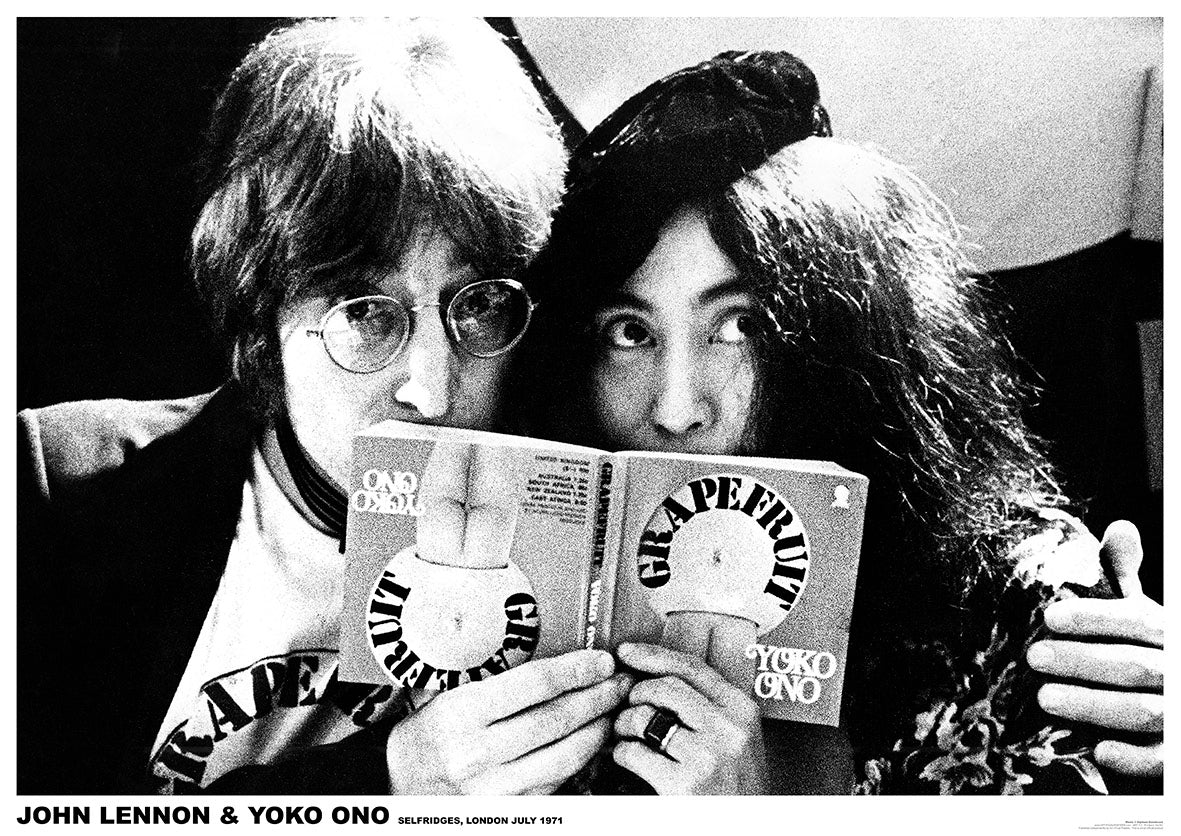 John Lennon And Yoko Ono Grapefruit July 1971 Maxi Poster