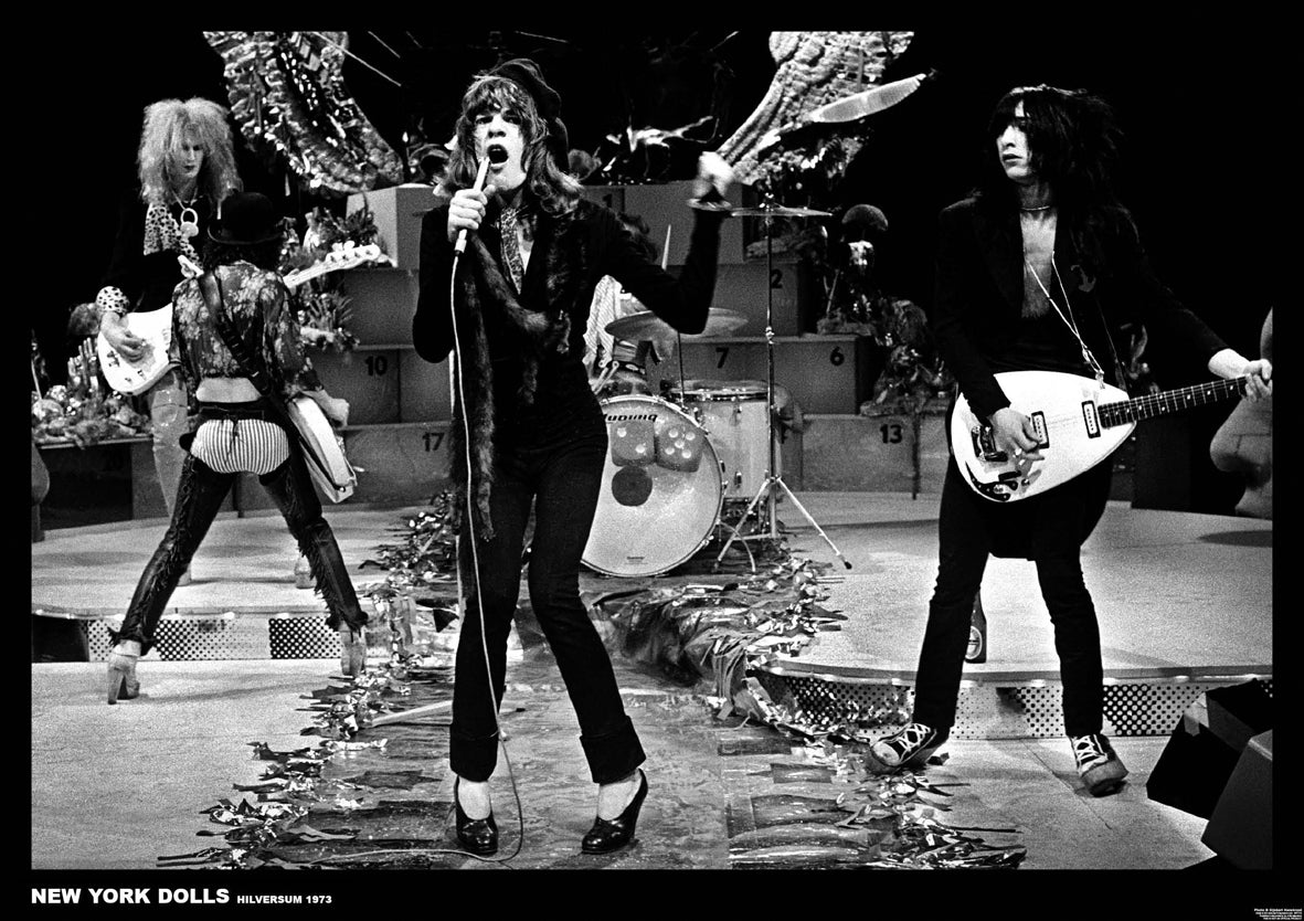 New York Dolls Hilversum Holland 1973 Maxi Poster
