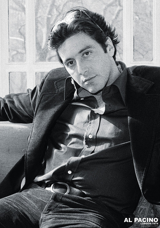 Al Pacino Portrait London 1974 Maxi Poster