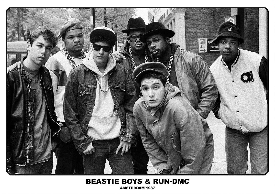 The Beastie Boys And Run DMC Amsterdam Maxi Poster