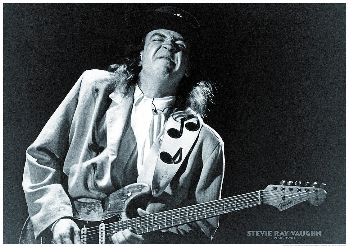 Stevie Ray Vaughn 1954 - 1990 Maxi Poster