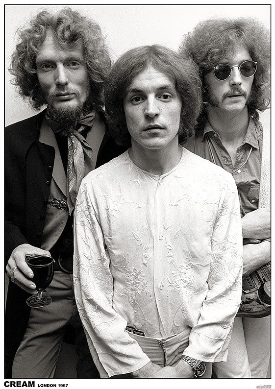 Cream London 1967 Maxi Poster