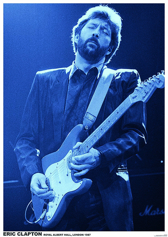 Eric Clapton Royal Albert Hall 1987 Maxi Poster