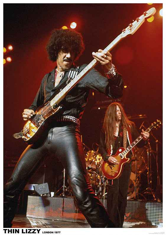 Thin Lizzy Live December 1977 Maxi Poster