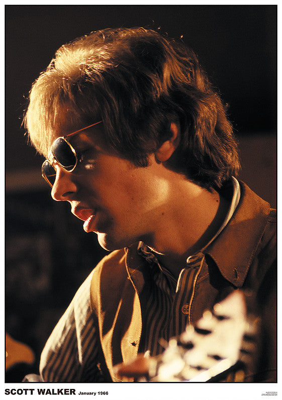 Scott Walker January 1966 Colour Maxi Poster